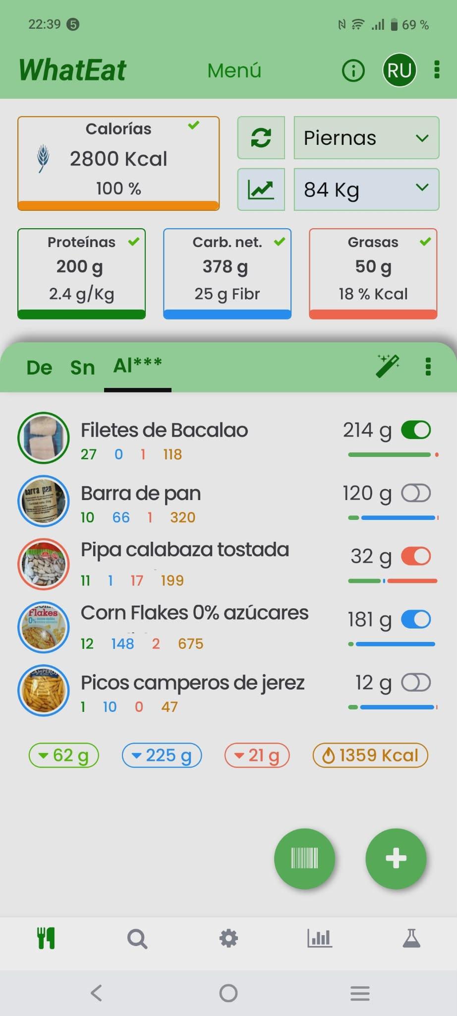 WhatEat – Flexibilidad Total 1