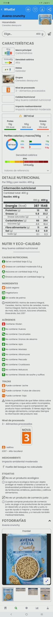 WhatEat – Escáner Nutricional Avanzado
